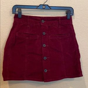 American Eagle: High Rise A-Line Skirt